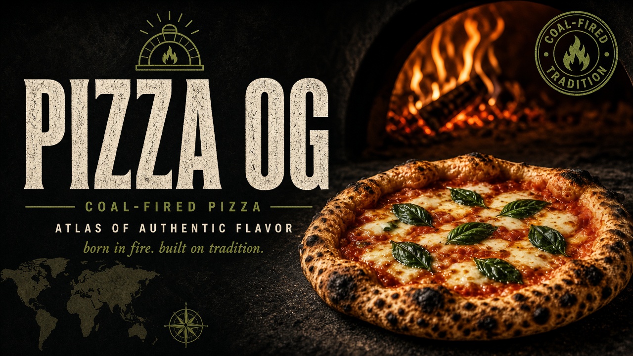 PIZZA OG Coal-Fired Pizza Atlas cover